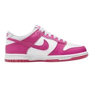 Nike Dunk Low Fuchsia Pink 4Y Girls Shoes Sneakers Youth Great Condition